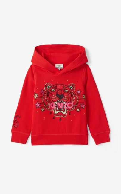 Kenzo Kids Tiger Sweatshirt Medium Red